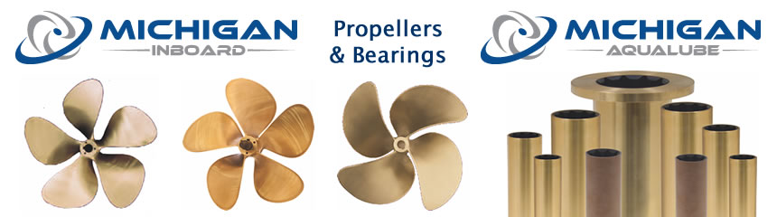 Michigan Wheel Inboard Propellers and Bearings